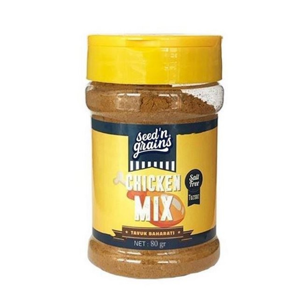 Fit Grains Chicken Mix Baharat Karışımı (Tuzsuz) 80 gr